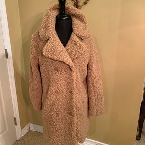 Teddy bear coat. Never worn.